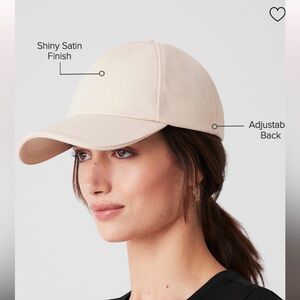 ALO Yoga Satin Off-Duty Cap-NWT